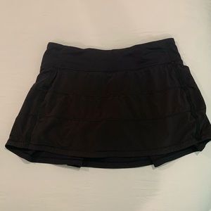 Black lululemon skirt